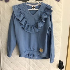 Little gold King girls sweatshirt